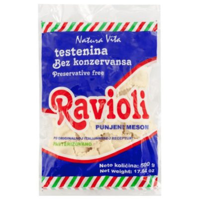 RAVIOLI SA MESOM NATURA VITA 500G