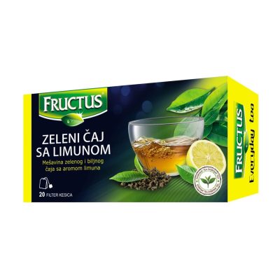 ČAJ ZELENI LIMUN EVERYDAY FRUCTUS 33G