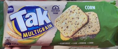 KREKERI MULTIGRAIN CORN TAK 135G