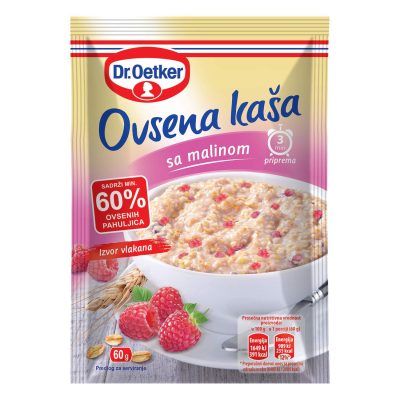 KAŠA OVSENA MALINA DR.OETKER 60G