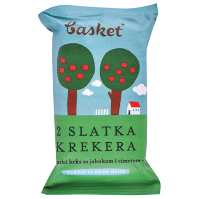 Slatki keks sa jabukom i cimetom 25g