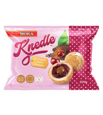 KNEDLE SA VISNJOM-KREM 800GR MOKA