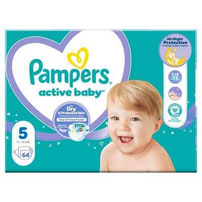 PELENE PAMPERS 5 GP 11-16KG 64/1