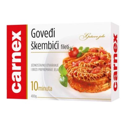 Goveđi Skembici 400 g Carnex