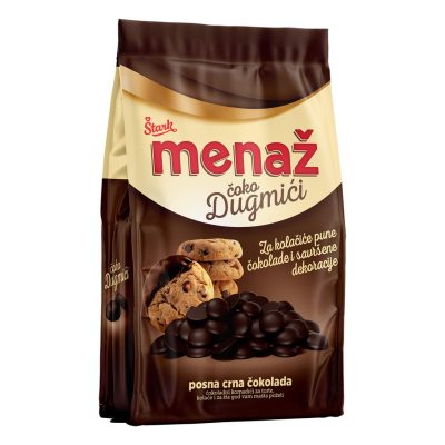 Čoko Dugmići Menaž 120 g Crni