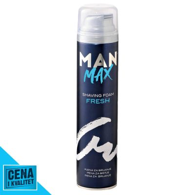 Pena za Brij Fresh Man Max 300 ml