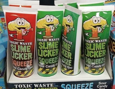 Toxic Waste, gumena bombona, Licker Squeeze, 70g
