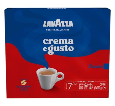 Kafa mlevena Crema e gusto Lavazza 2x250g