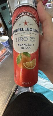 SANPELLEGRINO ARANCIATA ROSSA ZERO 0.33L
