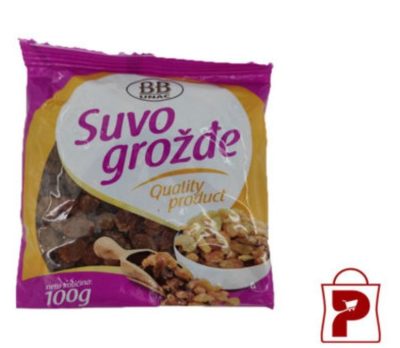 SUVO GROZDJE 100g UNAC