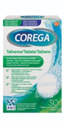 Corega Tabs Parts A30 - 1Tabla (6 Komada)