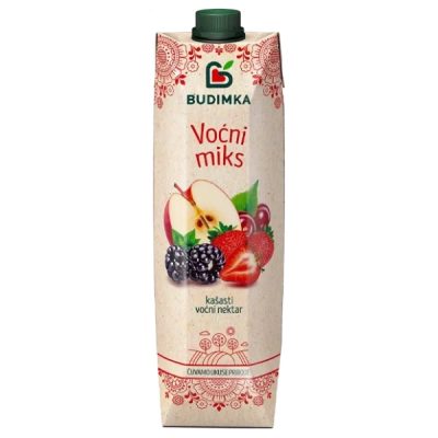 Voćni Nektar Budimka Voćni Mix 1 l Brik