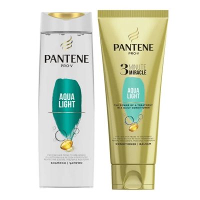 Šampon Pantene Aqualight 400ml+3MM 220ml