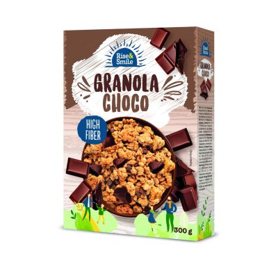 Granola Choco 300 g Rise&Smile