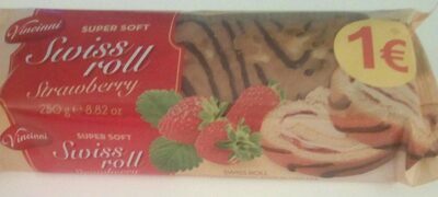ROLAT VINCINNI SWISS ROLL JAGODA 250G