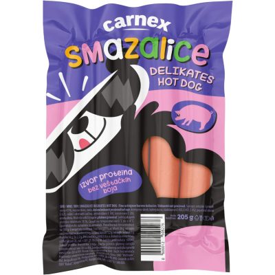 HOT DOG DELIKATES SMAZALICE CARNEX 205G