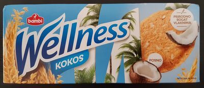 Keks Wellness sa Kokosom 210 g Bambi