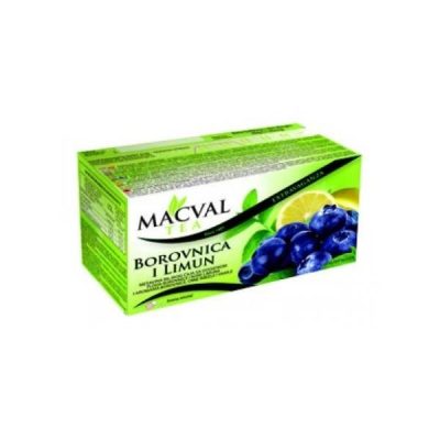 Čaj Borovnica&Limun Extravaganza Macval 40 g