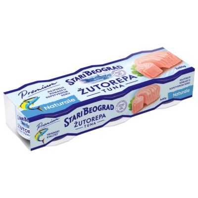 TUNA ŽUTOREPA U SOPSTVENOM SOKU ST.BEOGRAD 3X80G