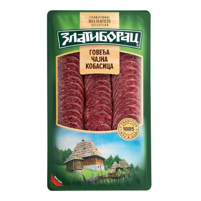 ČAJNA KOBASICA GOVEĐA SLAJS ZLATIBORAC 100G