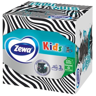PAPIRNE MARAMICE 3SL BOX KIDS ZOO ZEWA 60/1