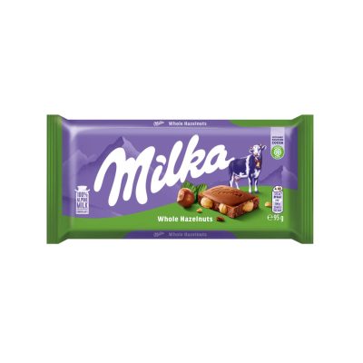 ČOKOLADA MLEČNA WHOLENUTS MILKA 95G