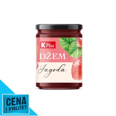DŽEM JAGODA 360G K PLUS