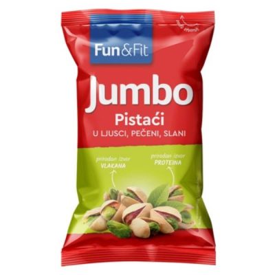 PISTAĆI PEČENI SLANI JUMBO 150G