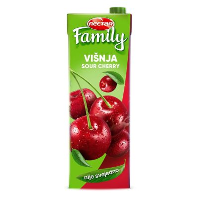 VOĆNI NEKTAR NECTAR FAMILY VIŠNJA 1,5L BRIK