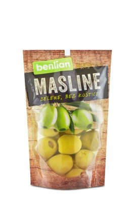 MASLINE ZELENE BK BENLIAN FOOD 160G DOJPAK