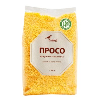 Proso Oljušteno u Zrnu 1 kg Slavuj
