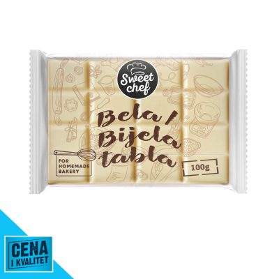 SWEET CHEF COKOL. BELA 100GR