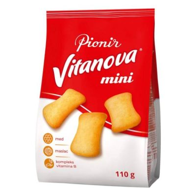 Keks Mini Vitanova Pionir 110 g