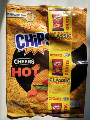 CHIPS HOT REBRAS.90GR MAR