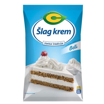 Slag krem beli C 500g