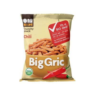 ŠTAPIĆI INTEGRALNI ČILI BIOGRIC OM MADE 70G