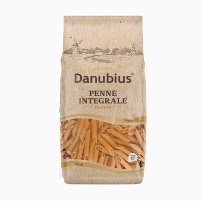 TESTENINA PENNE INTEGRALE DURUM DANUBIUS 400G