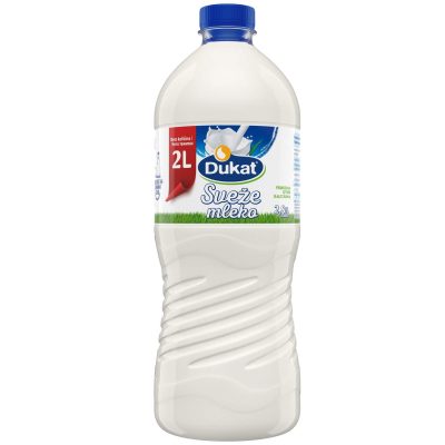 MLEKO SVEŽE DUKAT 2,8%MM 2L PET