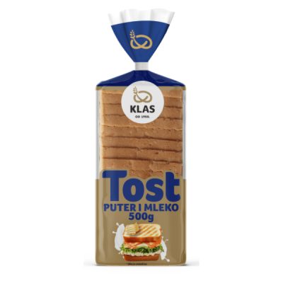 TOST AS PUTER I MLEKO 500 GR