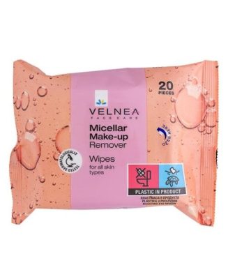 Velnea Micelarne Maramiza Skidanje Šminke 20 kom