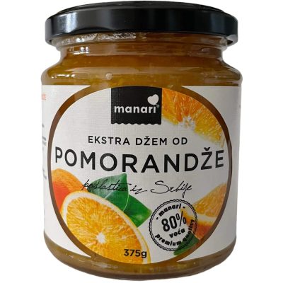 DŽEM POMORANDŽA 375G MANARI