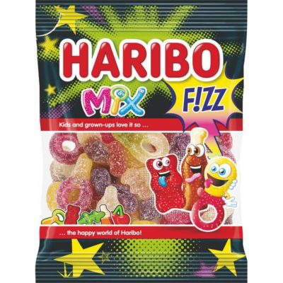 BOMBONE GUMENE MIX FIZZ HARIBO 100G