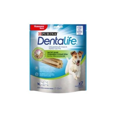 POSLASTICA ZA PSE MALE RASE DENTAL LIFE 115 GR