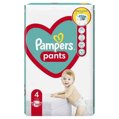 PELENE PAMPERS PANTS 4 GP 9-15KG 66/1