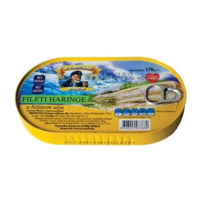Haringa fileti u ulju 0170 IL Capitano