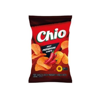 CHIPS CHIO HOT PEPER.140G