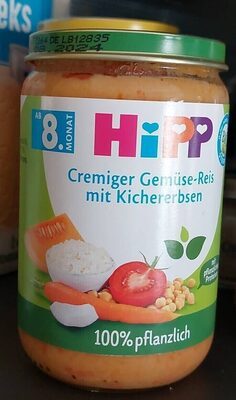 KAŠICA BIO POVRĆE PIRINAČ SA LEBLEBIJAMA HIPP 220G