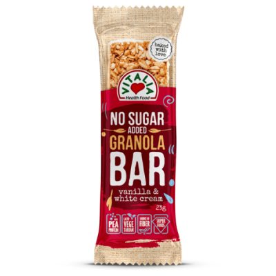 Bar bez Šećera Vanilla&White Cream Vitalia 23 g