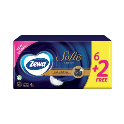 Zewa Softis neutral papirne maramice 8/1