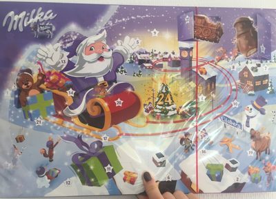 MILKA XMASS CHOCO CALENDAR 200G